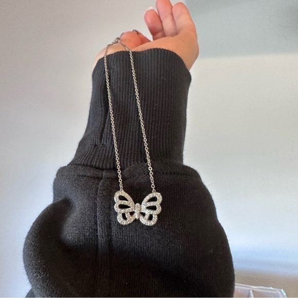 Swarovski Butterfly Necklace - Picture 1 of 5